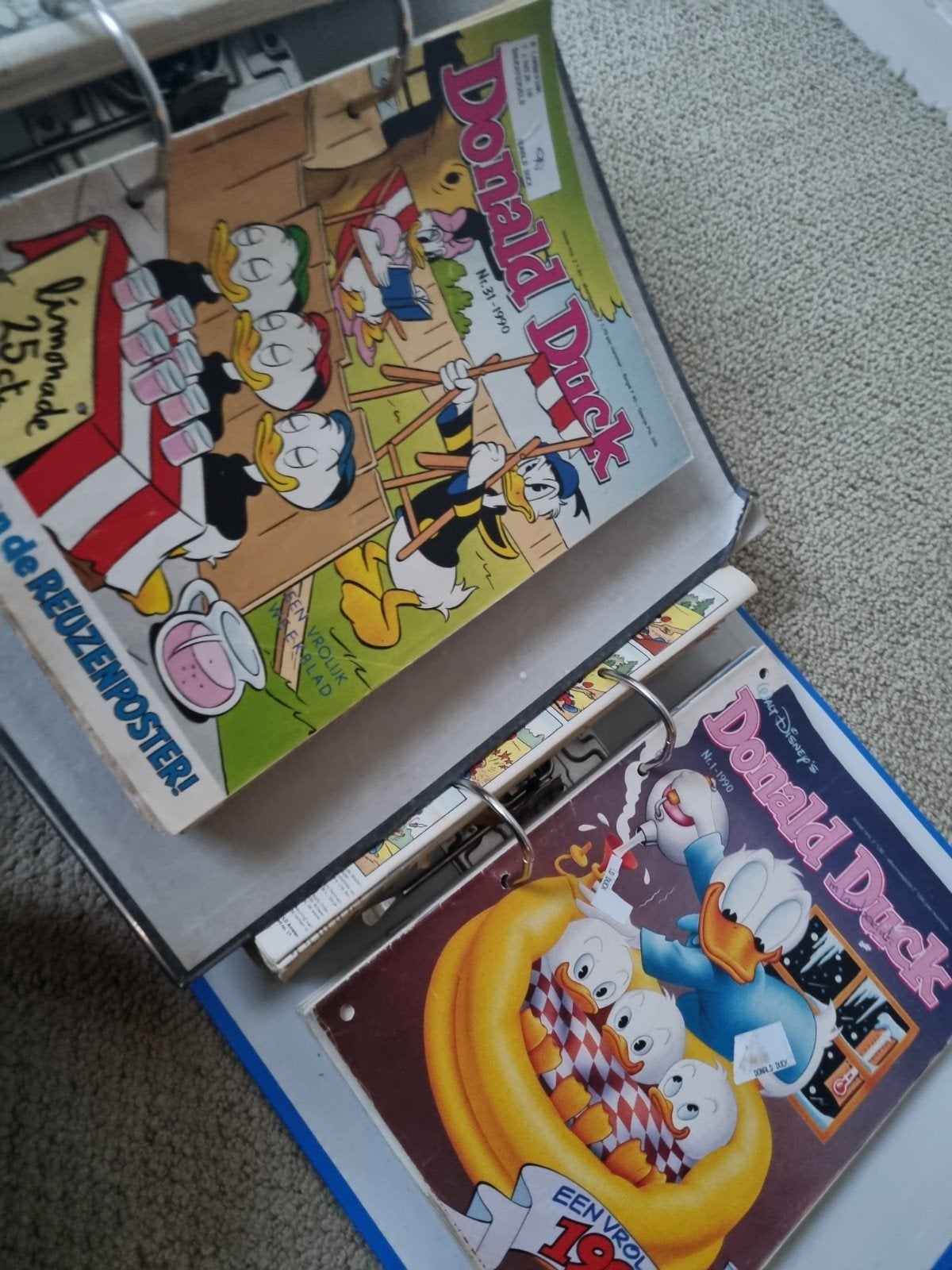 Donald Duck jaar 1990  compleet  behalve 18, 47,  48 & 50, Meerdere stripboeken, Ophalen of Verzenden, Gelezen