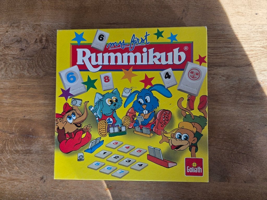 Rummicub Junior, Een of twee spelers, Ophalen of Verzenden, Zo goed als nieuw, Goliath