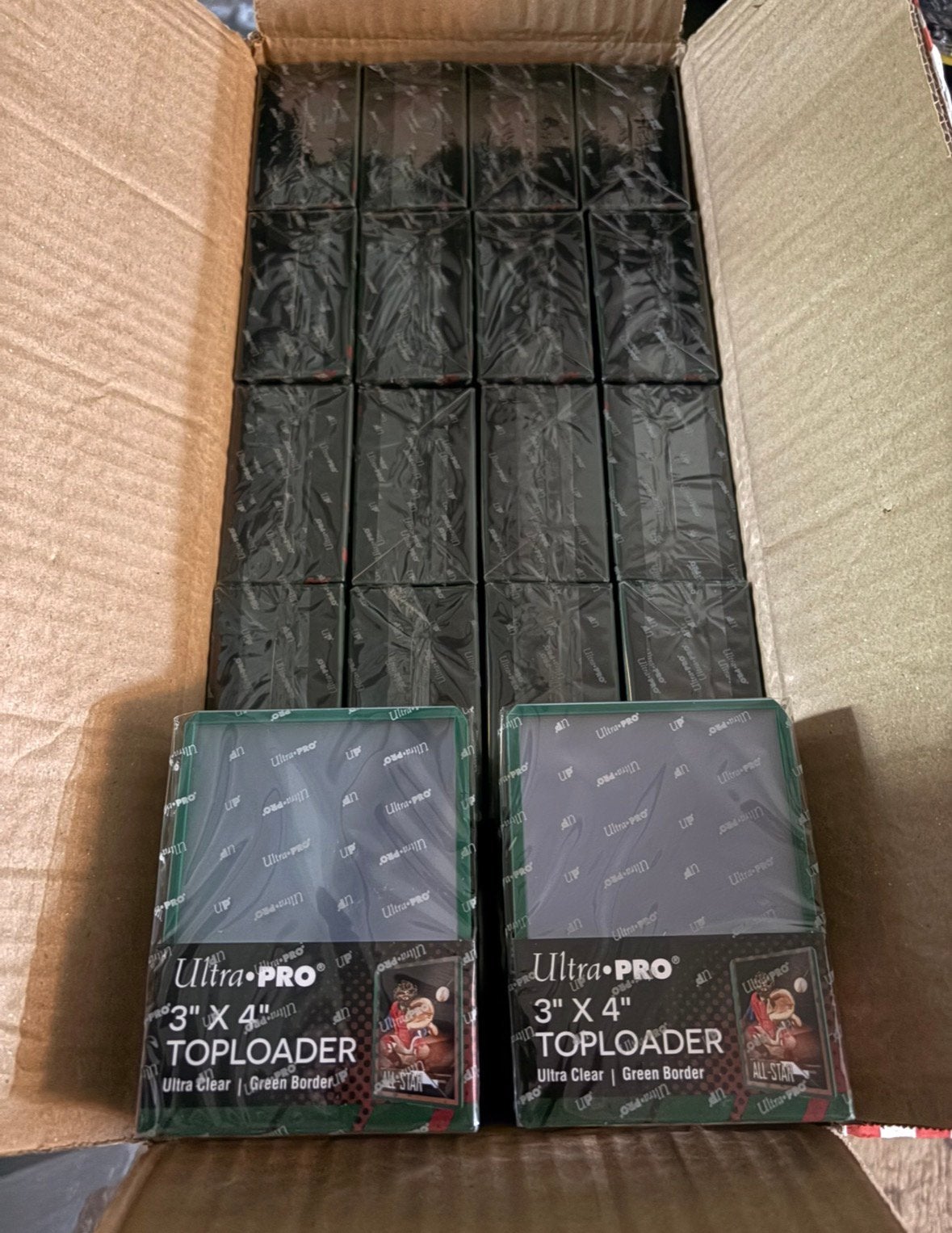 40 packs Toploaders Ultra Pro, Ophalen of Verzenden, Nieuw, Sleeves of Kaarthoesjes