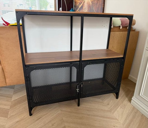 IKEA FJÄLLBO Kast/Open Rek - Industrieel Design, Ophalen, Zo goed als nieuw