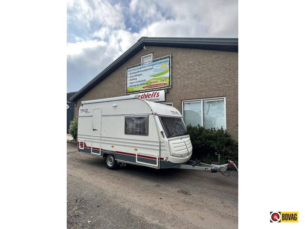 Home-Car Rally 40 +luifel+voortent+mover, Rondzit, Tot en met 2, 750 - 1000 kg, 4 tot 5 meter