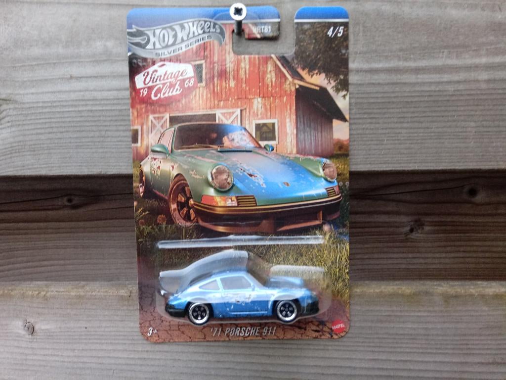 Porsche 911 '71 Hotwheels Vintage Club, Ophalen, Nieuw, Auto