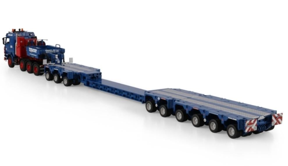 WSI SCANIA 3 SERIES + SCHEUERLE INTERCOMBI - SEELAND, Wsi, ., Nieuw, Ophalen of Verzenden