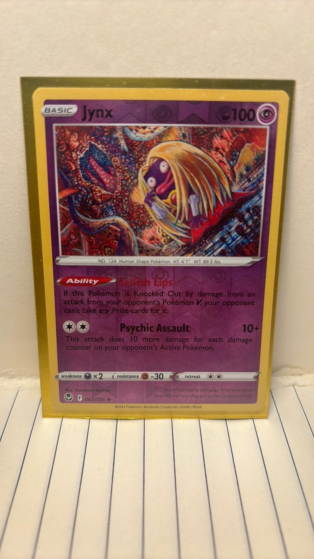 Jynx 062/195 silver tempest reverse holo pokemon kaart, Ophalen of Verzenden, Nieuw, Boosterbox