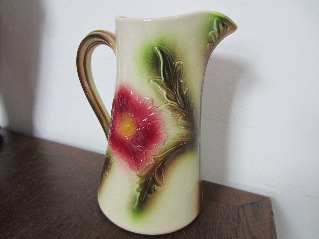 Prachtige franse jugenstil / art nouveau waterkan / wijnkan, Ophalen of Verzenden
