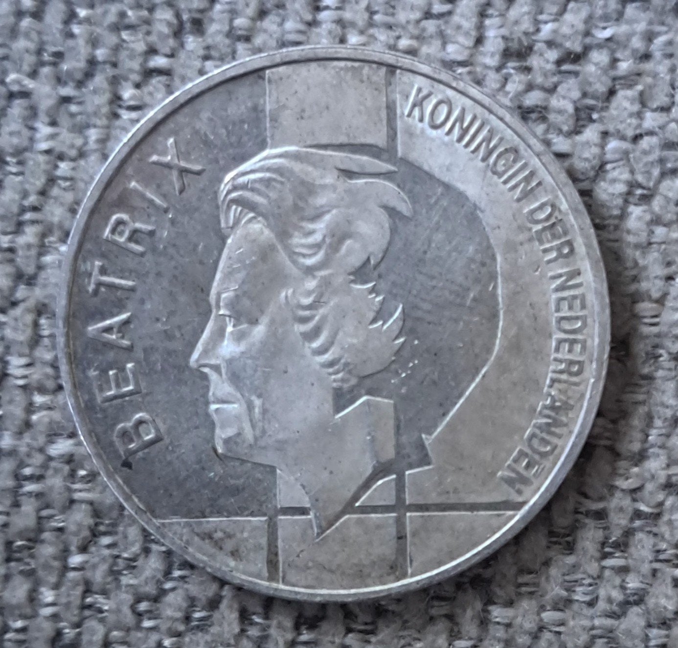 Zilveren 10 Gulden Benelux munt Koningin Beatrix 1994, Ophalen of Verzenden
