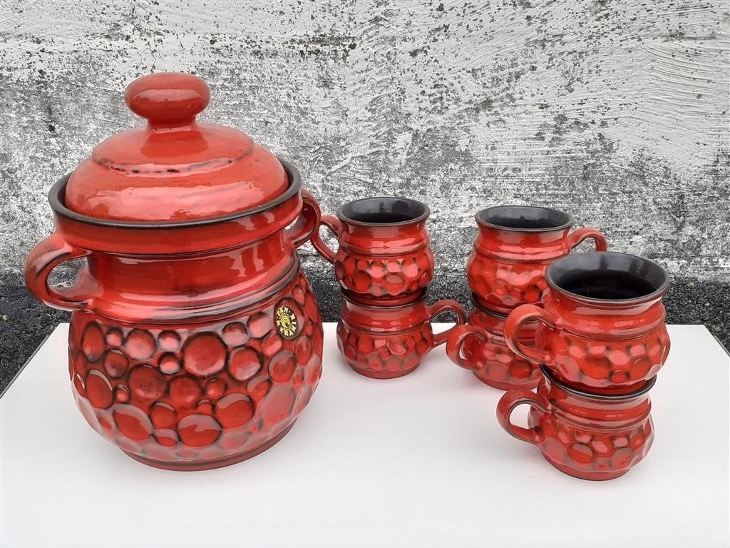 Bowl set '70s ( Retro/Vintage/Design ), Verzamelen, Retro, Ophalen of Verzenden, Huis en Inrichting