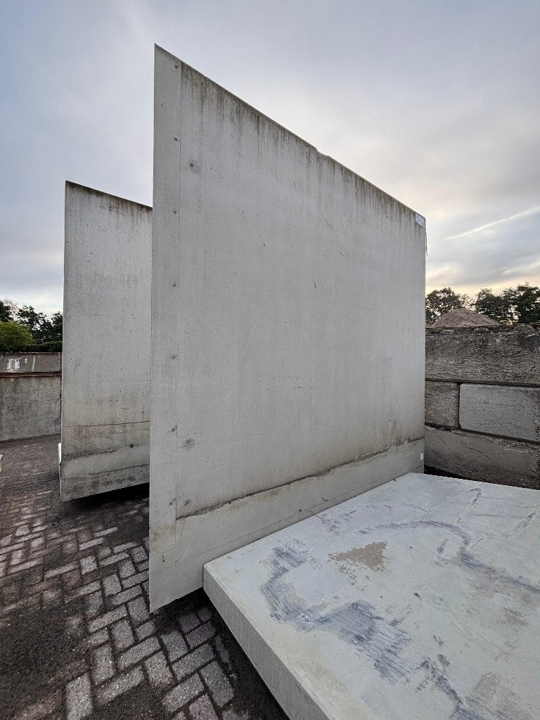 Keerwanden 3000x1700x3000mm voor maken hoek, Ophalen, Gebruikt, Beton, Overige typen