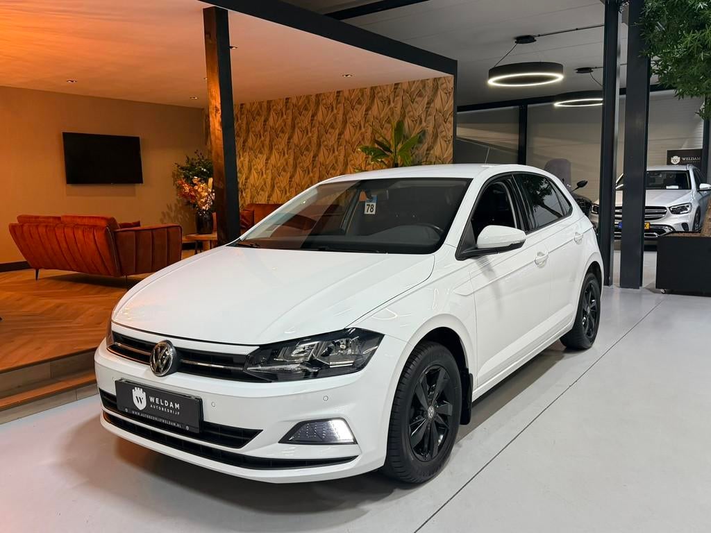 Volkswagen Polo 1.0 TSI Comfortline Garantie Carplay StoelVW, Stof, Gebruikt, Zwart, 95 pk