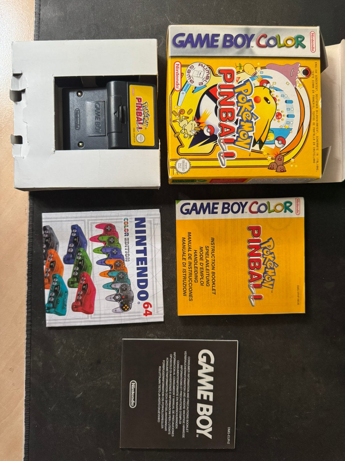 Pokemon pinball cib, Avontuur en Actie, 1 speler, Ophalen of Verzenden, Zo goed als nieuw