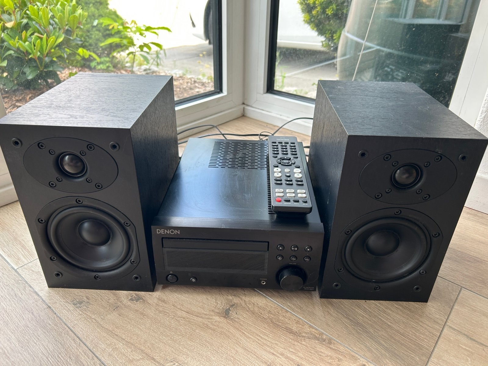 Denon RCD-M41 microset Denon speakers en afstandsbediening, Audio, Tv en Foto, Stereo-sets, Verzenden, Denon, Zo goed als nieuw