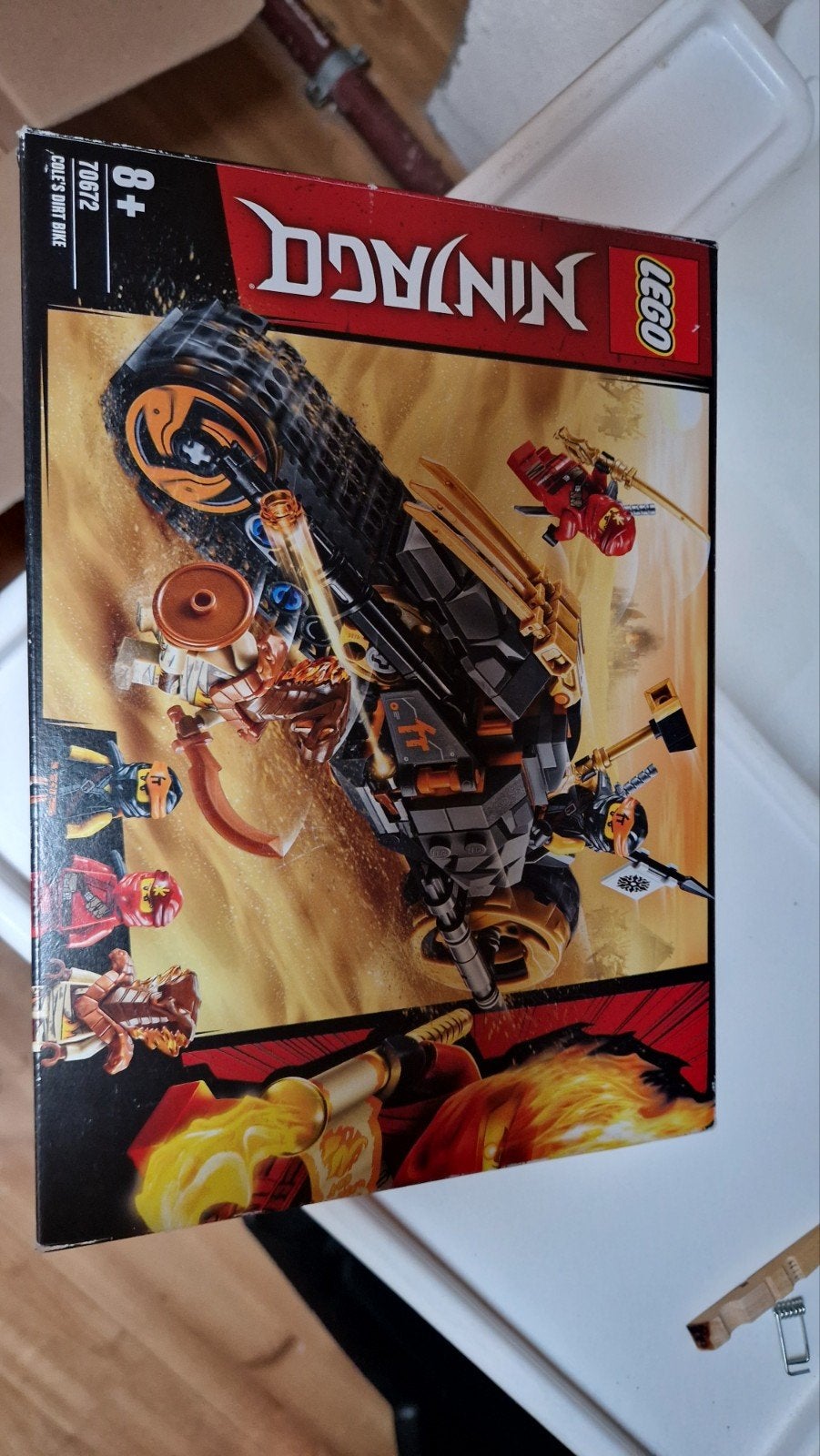 Lego Ninjago 70672 Coles Vuurbor, Gebruikt, Inclusief instructies, Lego, Ophalen of Verzenden