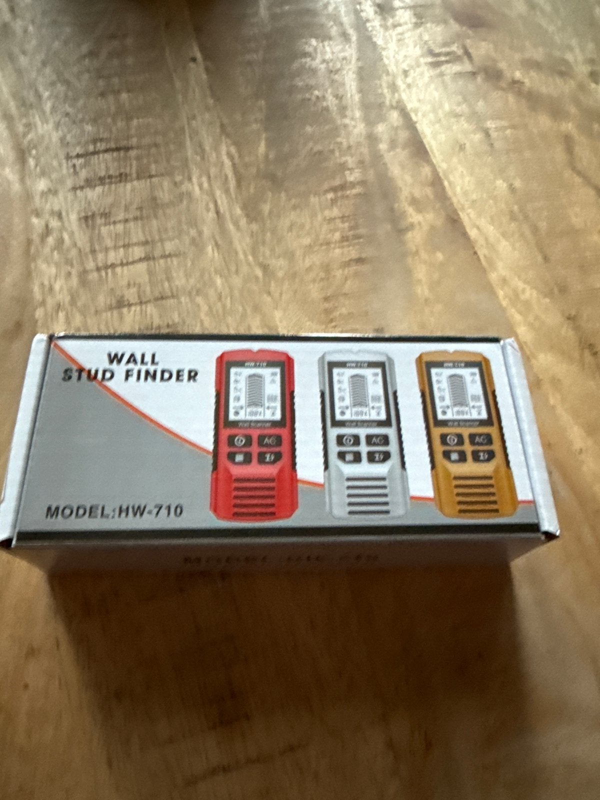 HW-710 Wall Stud Finder - Metaal, Hout, AC Draad Detector, Ophalen of Verzenden, Nieuw, Overige meters