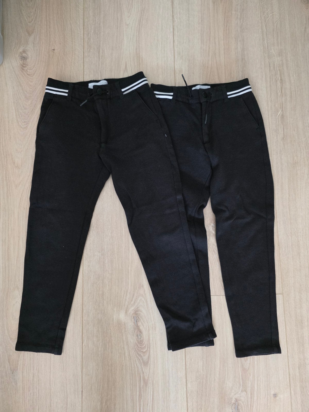 2x Zwarte broek maat 122 van Zara, Broek, Ophalen of Verzenden, Zo goed als nieuw, Zara