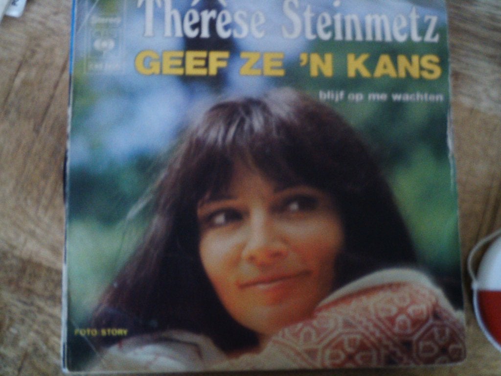 therese steinmetz - geef ze 'n kans 30mei, 7 inch, Single, Ophalen of Verzenden, Nederlandstalig