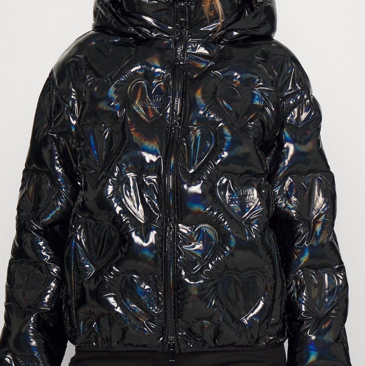 Te koop origineel Love Moschino jack, Ophalen, Zo goed als nieuw, Maat 42/44 (L), Zwart