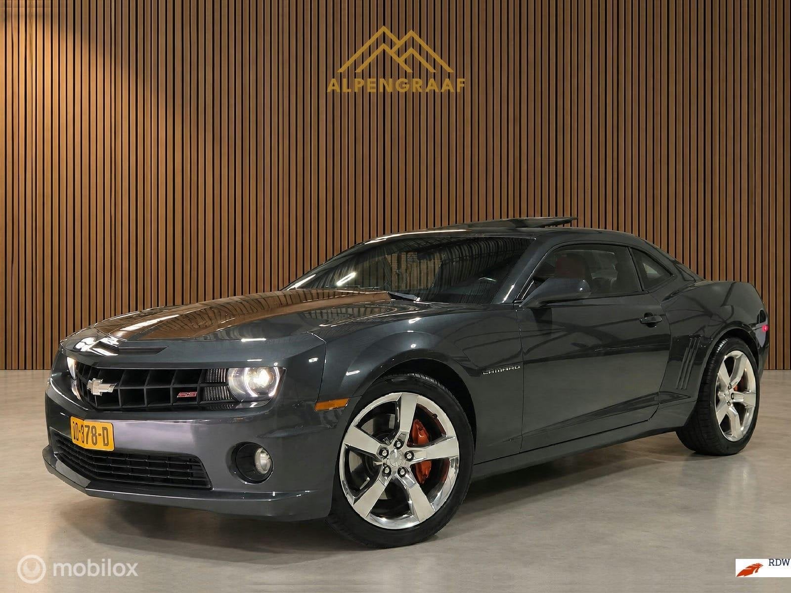 Chevrolet Camaro CAMARO SS 6.2 550PK LS7 Lifters Cold air in, Auto's, Automaat, Gebruikt, Overige carrosserieën, Leder