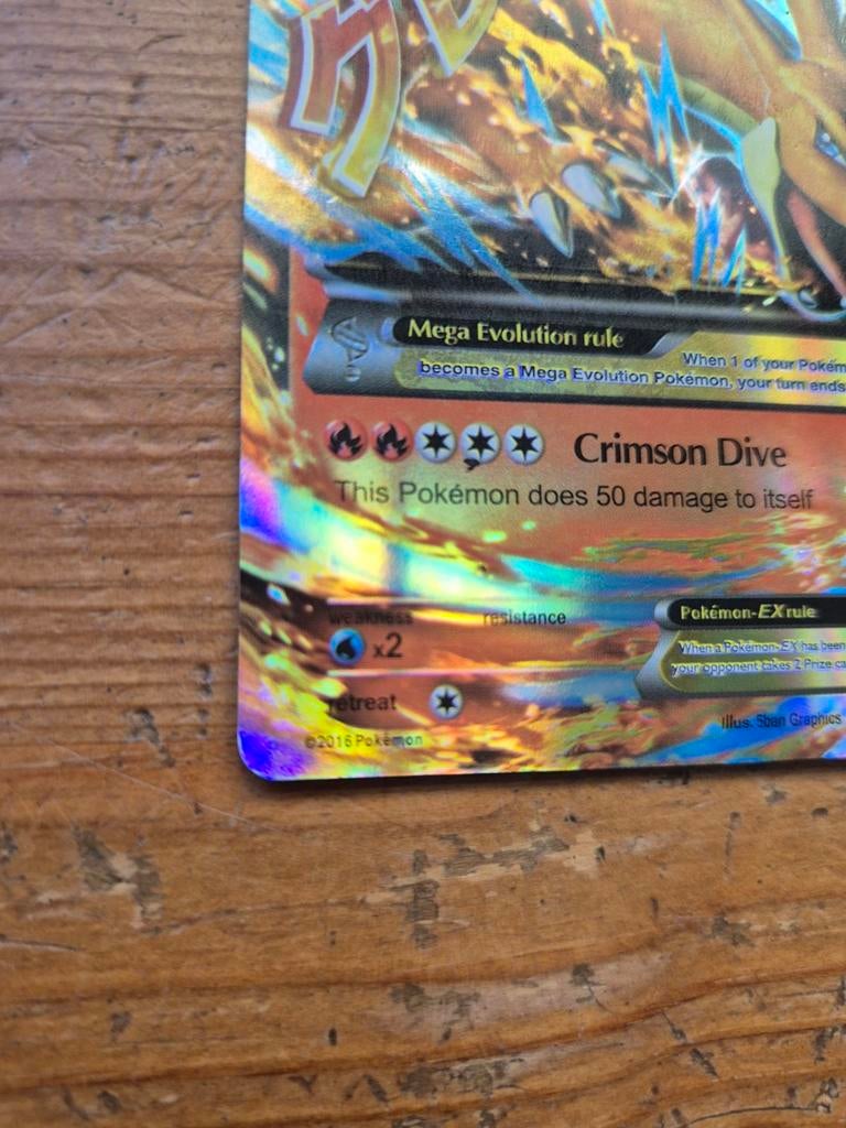 M Charizard EX pokemon kaart 2016, Ophalen of Verzenden
