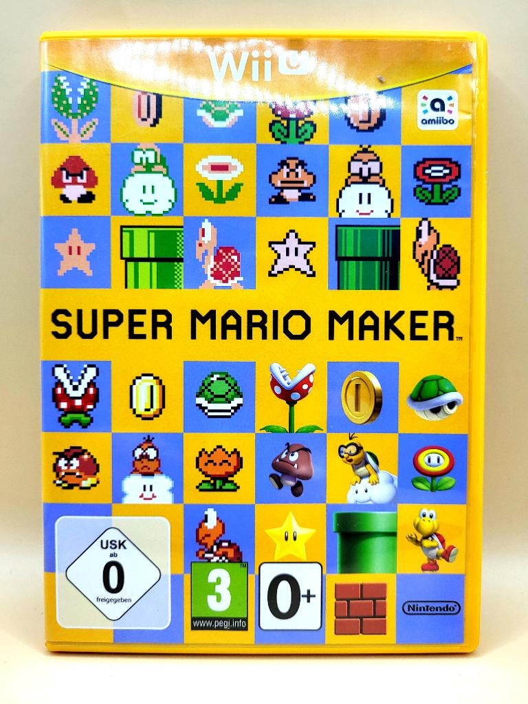 Super Mario Maker - Nintendo Wii U, Nintendo support, Eén computer, Ophalen of Verzenden, Zo goed als nieuw