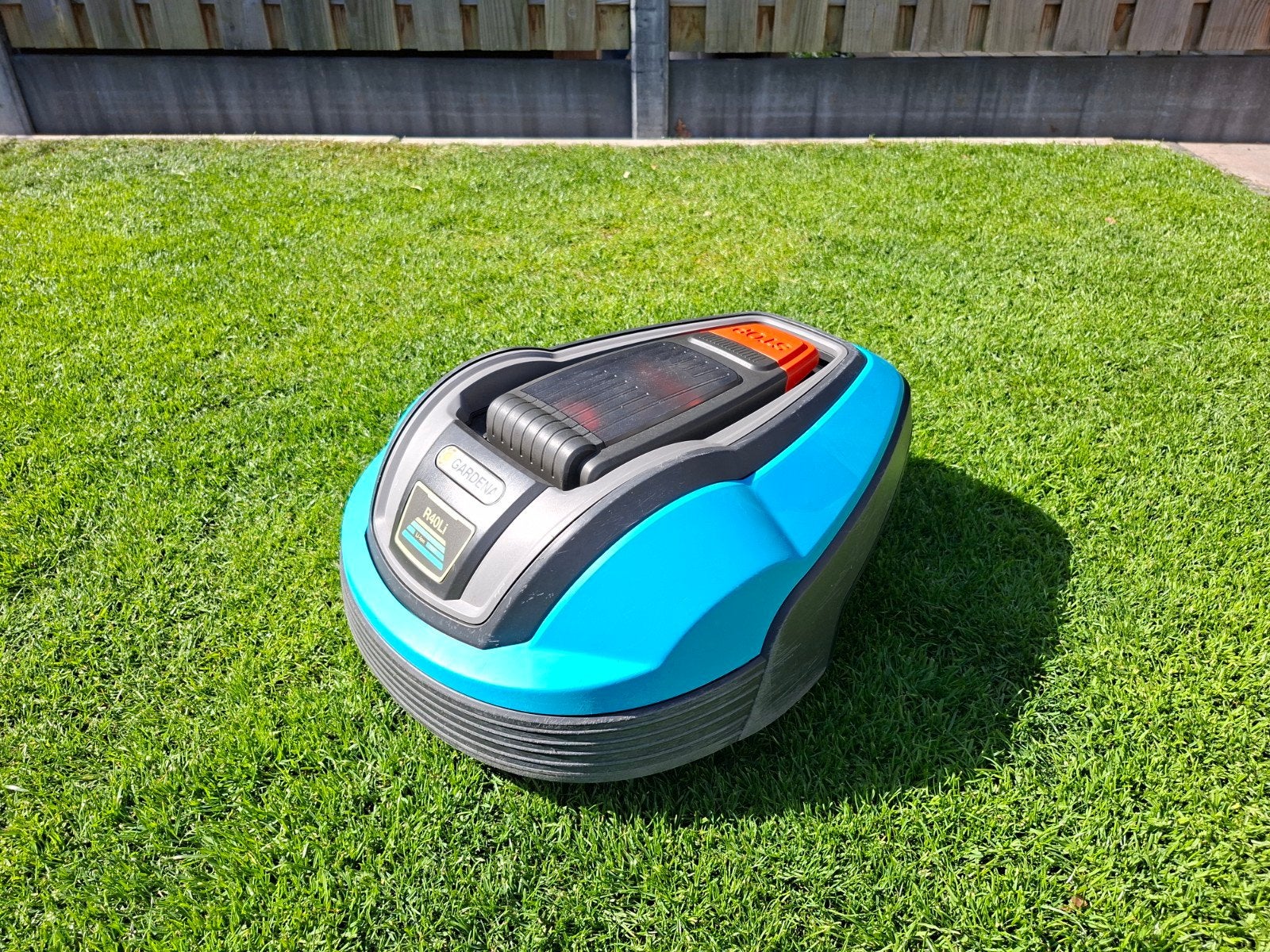 Robotmaaier Gardena R40Li, Tuin en Terras, Robotmaaiers, Ophalen, Gebruikt