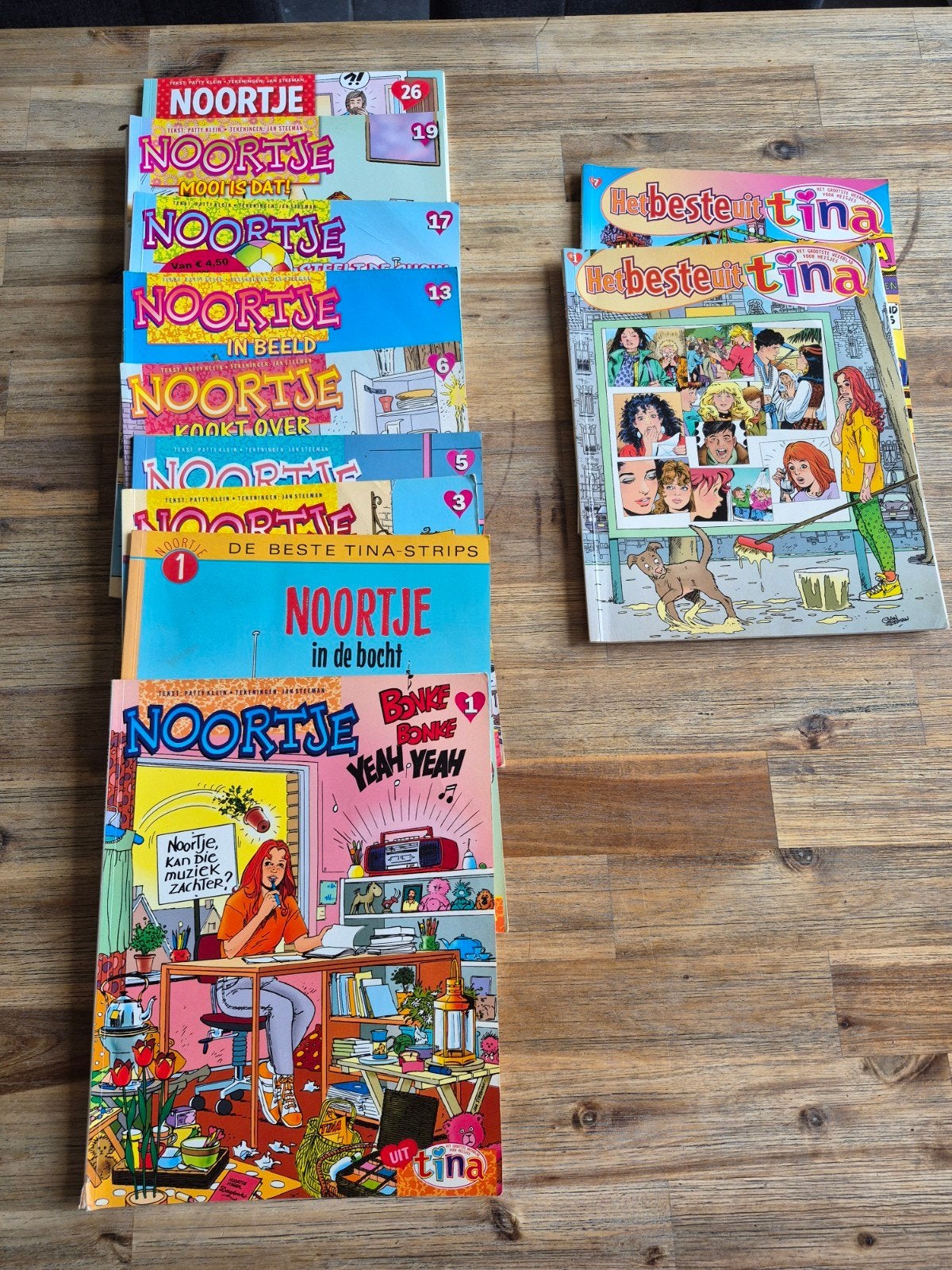 Noortje en Tina Stripboeken Collectie - Diverse Nummers, Meerdere stripboeken, Ophalen, Gelezen