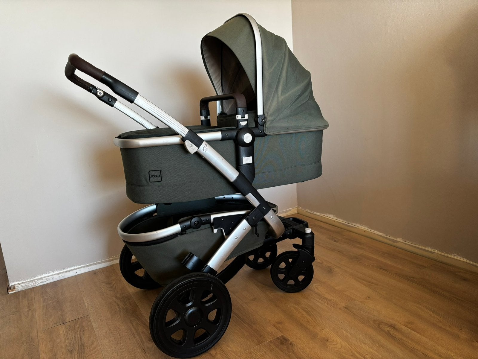 Joolz geo 2 marvellous green, 3 in 1 complete set (DUO), Ophalen, Gebruikt, Overige merken