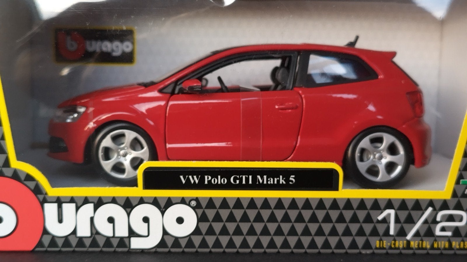 Volkswagen VW Polo Mk5 GTi 1:24 Bburago Burago Pol, Auto, ., Nieuw, Ophalen of Verzenden