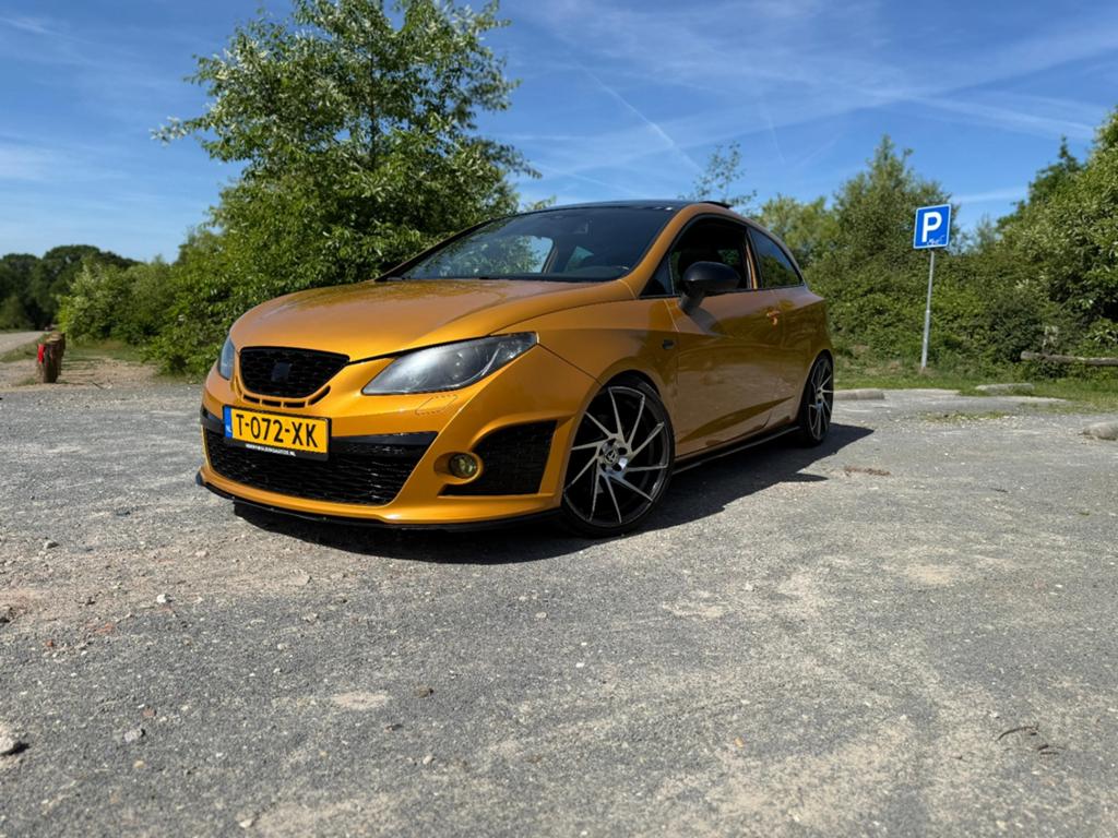 SEAT Ibiza Cupra 1.4 TSI DSG Stage 2 – 230PK, Auto's, Seat, Navigatiesysteem, Zwart, Overige kleuren, 179 pk