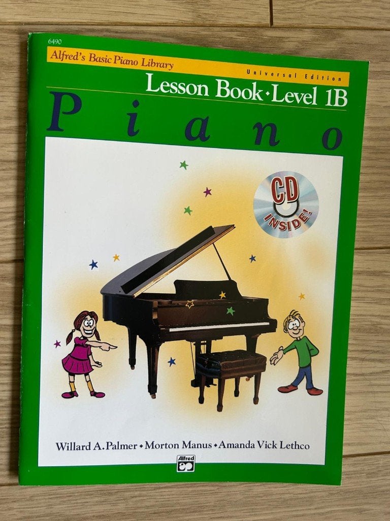 Alfred's Basic Piano Library – Lesson Book Level 1B, Muziek en Instrumenten, Bladmuziek, Zo goed als nieuw, Les of Cursus, Overige genres