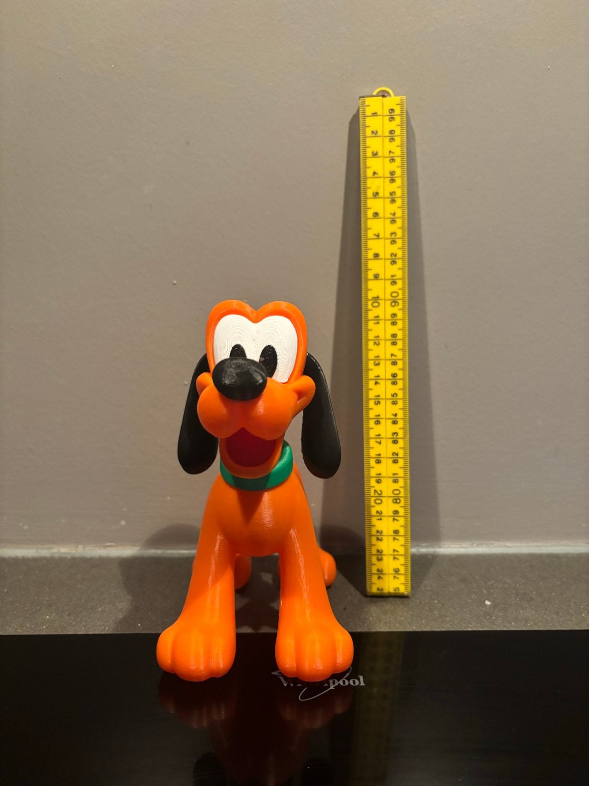 3D Geprinte Pluto Figuur - Disney Collectible, Ophalen of Verzenden, Goofy of Pluto, Nieuw, Beeldje of Figuurtje