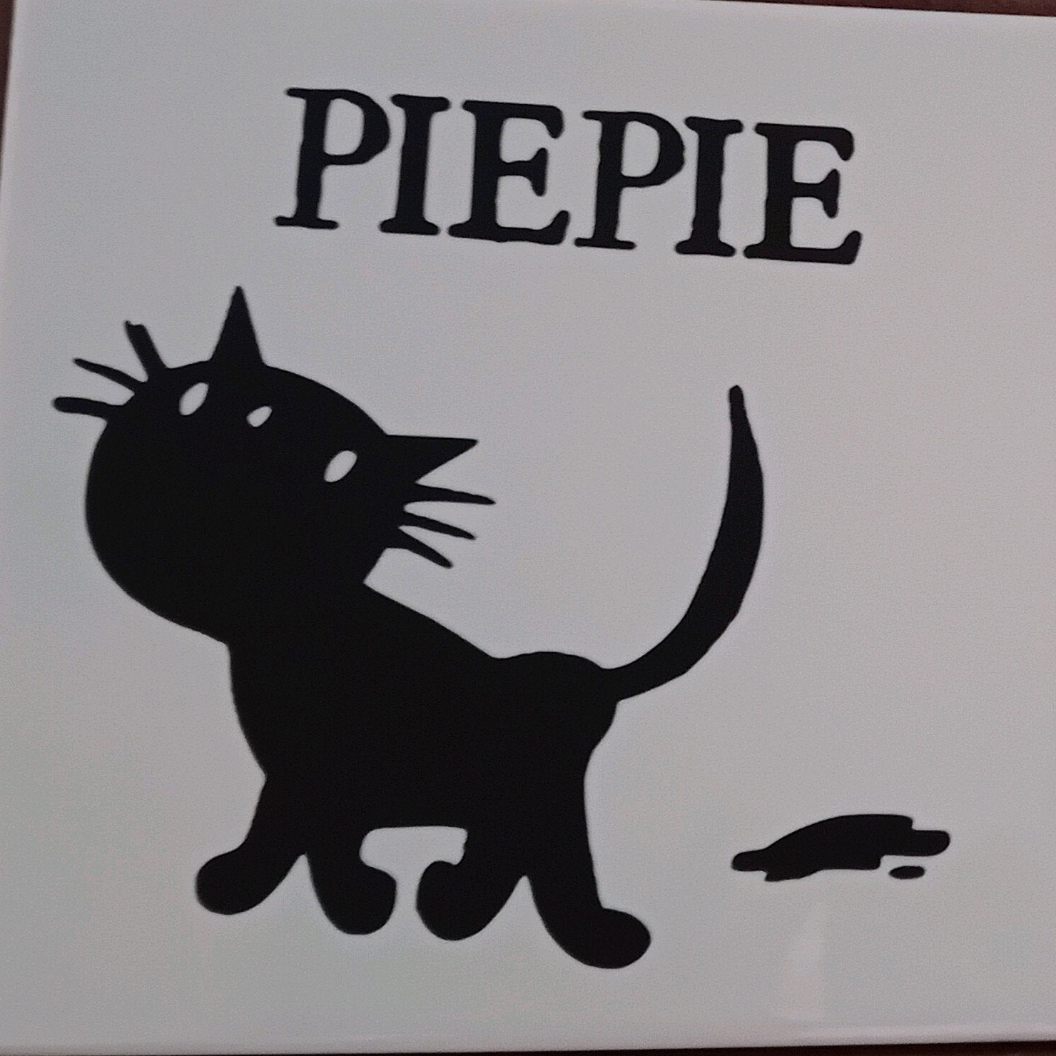 Siepie Piepie tegeltje, Antiek en Kunst, Antiek | Wandborden en Tegels, Ophalen of Verzenden