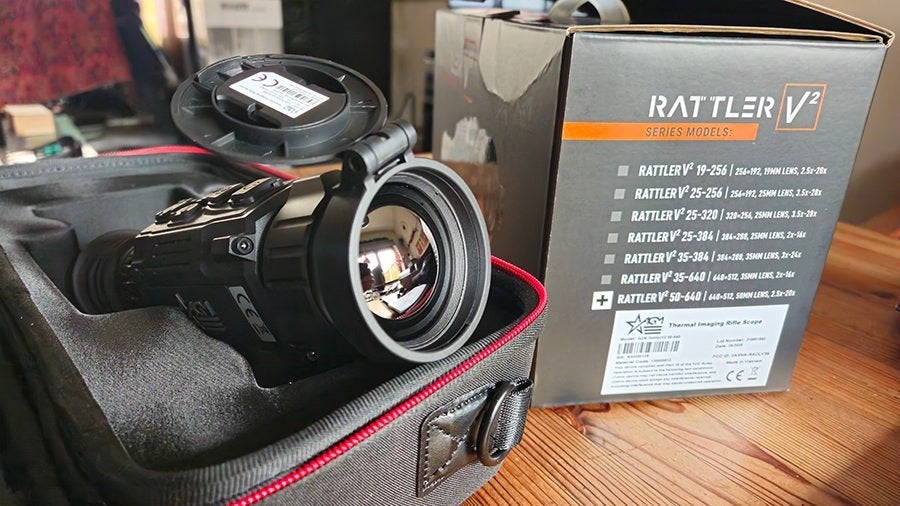 AGM RATTLER V2 50-640 warmtebeeld richtkijker, Audio, Tv en Foto, Nieuw, Ophalen of Verzenden, Nachtkijker, 12 tot 20x