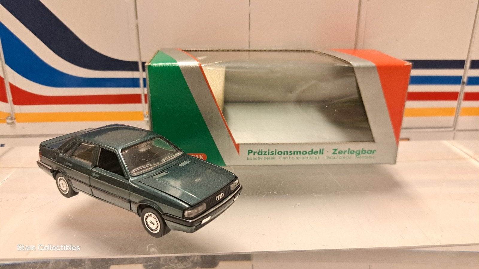 Schabak Audi 90 Grey Metallic, Hobby en Vrije tijd, Modelauto's | 1:43, Overige merken, Auto, Ophalen of Verzenden, Zo goed als nieuw