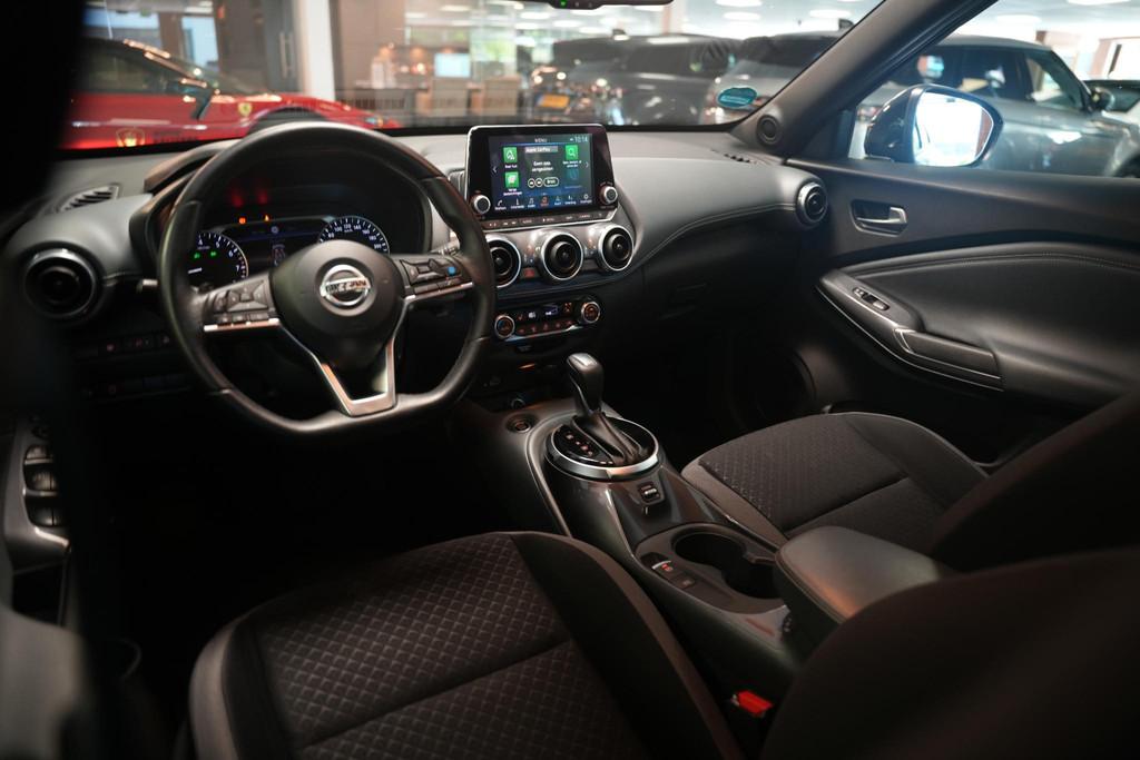 Nissan Juke 1.0 DIG-T N-Connecta Automaat | Camera | CarPlay, Auto's, Nissan, Gebruikt, Euro 6, Bruin, Bedrijf