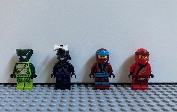 Lego Ninjago Legacy minifiguren, Lego, Ophalen of Verzenden, Zo goed als nieuw, Minifiguur