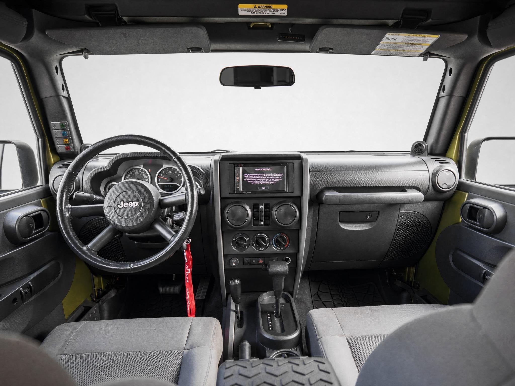 Jeep Wrangler Unlimited 3.8 Sport | Trekhaak | Cruise | Lier, Stof, Gebruikt, 1836 kg, Cabriolet