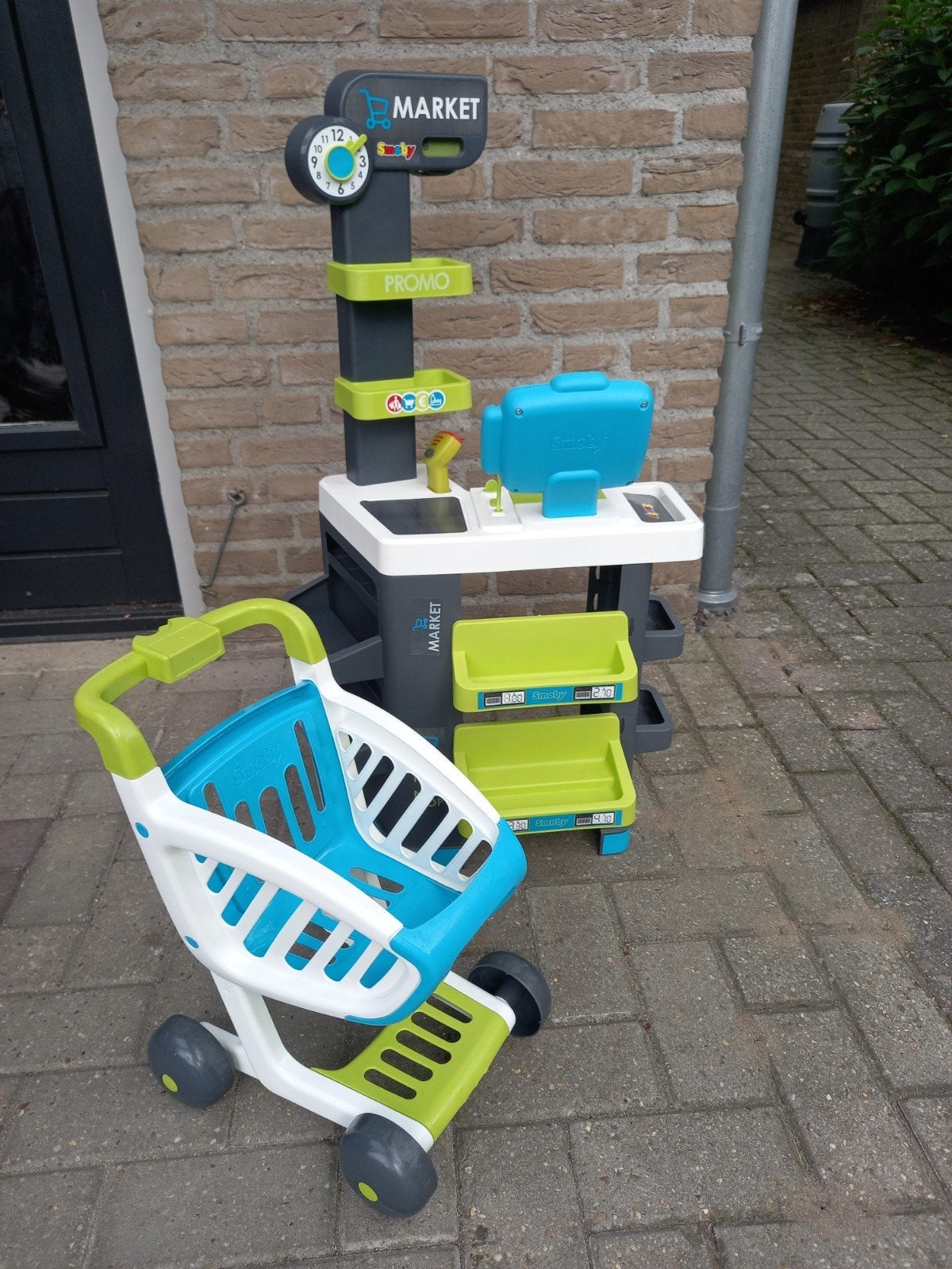 Smoby winkeltje met winkelwagen, Kinderen en Baby's, Ophalen of Verzenden, Jongen of Meisje