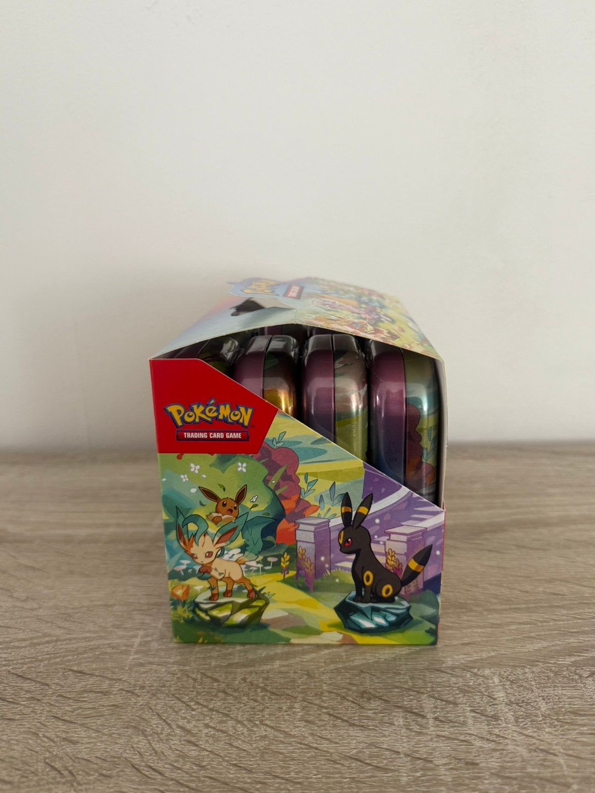 Pokemon TCG: Prismatic Evolutions mini tin display, Ophalen of Verzenden, Nieuw
