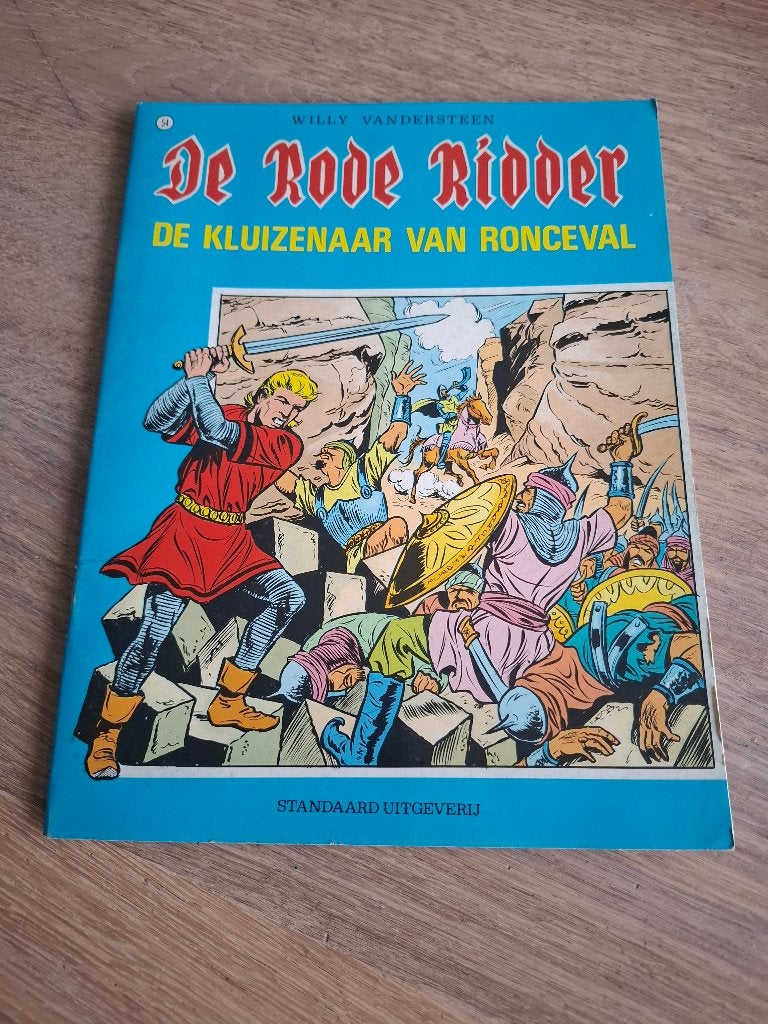 De Rode Ridder - 54 - De Kluizenaar van Ronceval, Boeken, Eén stripboek, Ophalen of Verzenden, Zo goed als nieuw