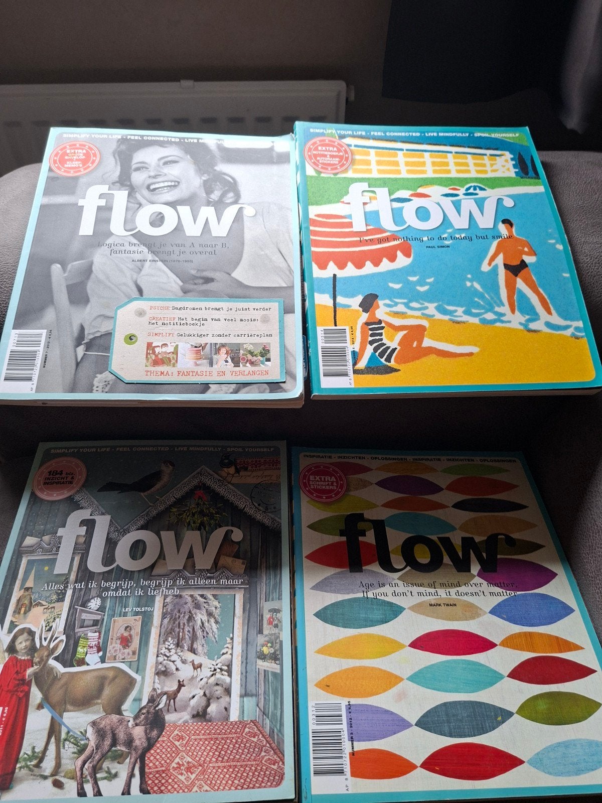 Flow, Ophalen