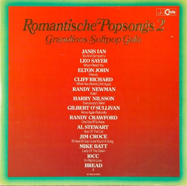 2LP - Romantische Popsongs 2, Gebruikt, 1980 - 1989, Ophalen of Verzenden, Pop