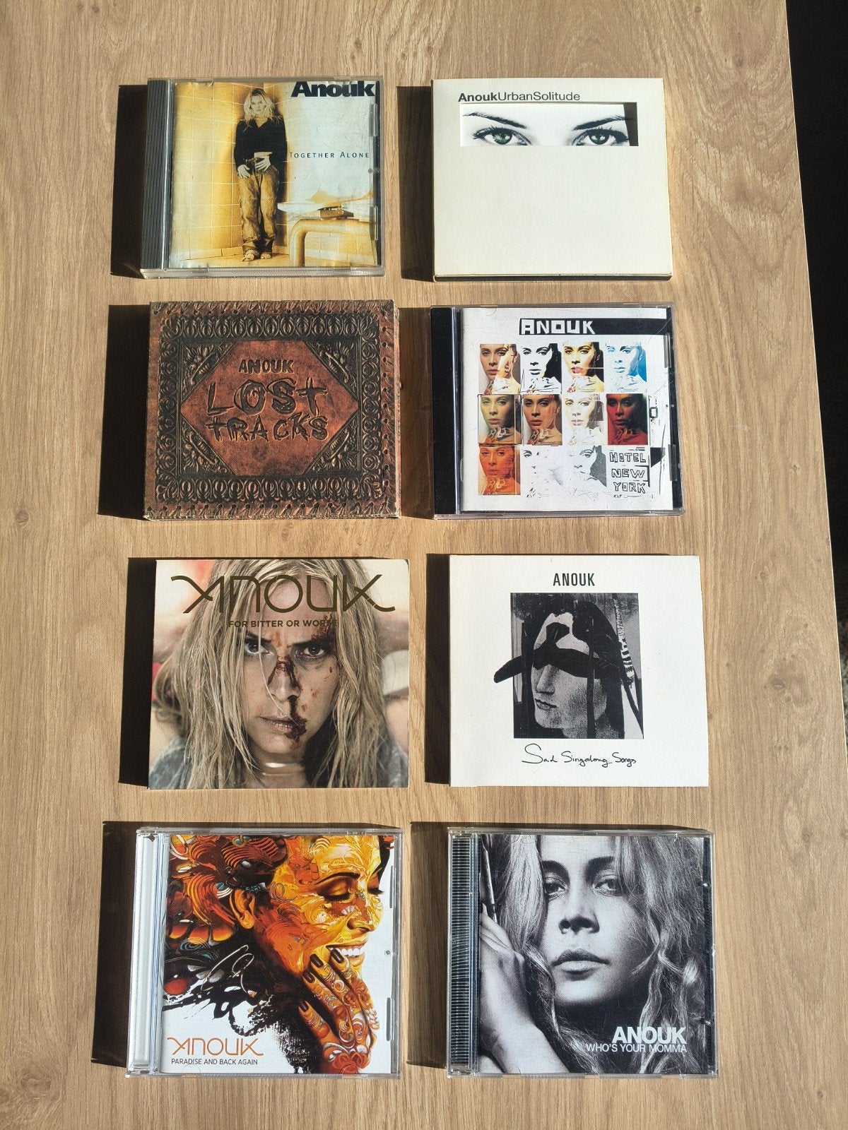 Anouk CD collectie - 8 albums, Gebruikt, Pop, Ophalen of Verzenden, Inclusief doosje