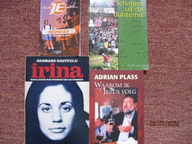 B1: christelijke boeken - romans, Ophalen of Verzenden, Zo goed als nieuw, Diverse auteurs, Overige religies