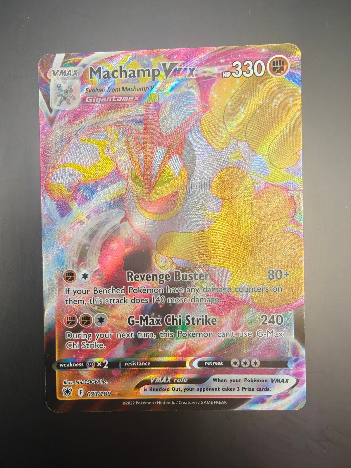 Machamp Vmax - Astral Radiance, Verzenden, Zo goed als nieuw