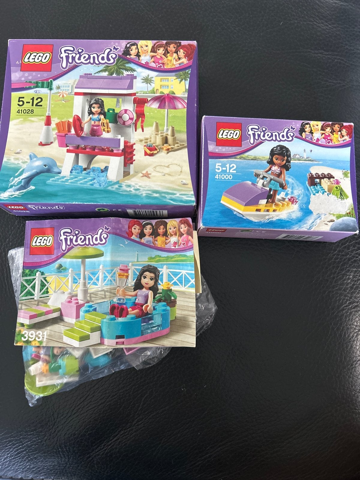 3 LEGO Friends sets: 41028, 41000 en 3931, Kinderen en Baby's, Ophalen, Gebruikt, Lego, Friends