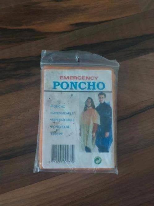 1xOranje Emergency Poncho, nieuwe, Ophalen of Verzenden, Nieuw, Regenjas