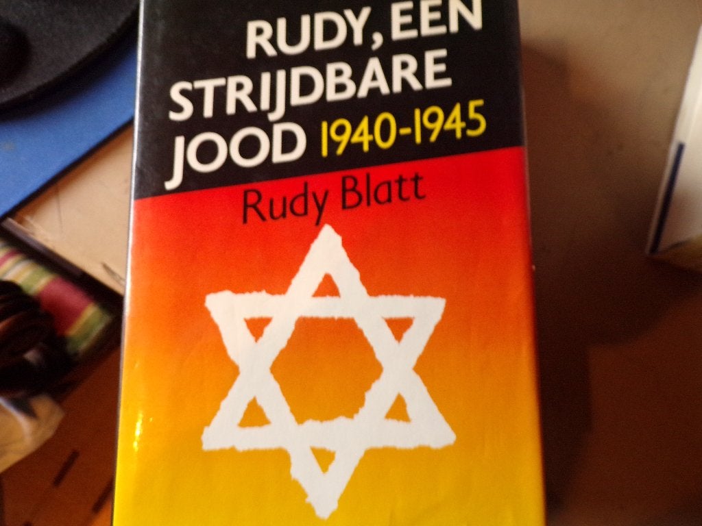 Rudy Blatt,  Rudy , een strijdbare Jood, Ophalen of Verzenden, Tweede Wereldoorlog, Zo goed als nieuw, Overige onderwerpen