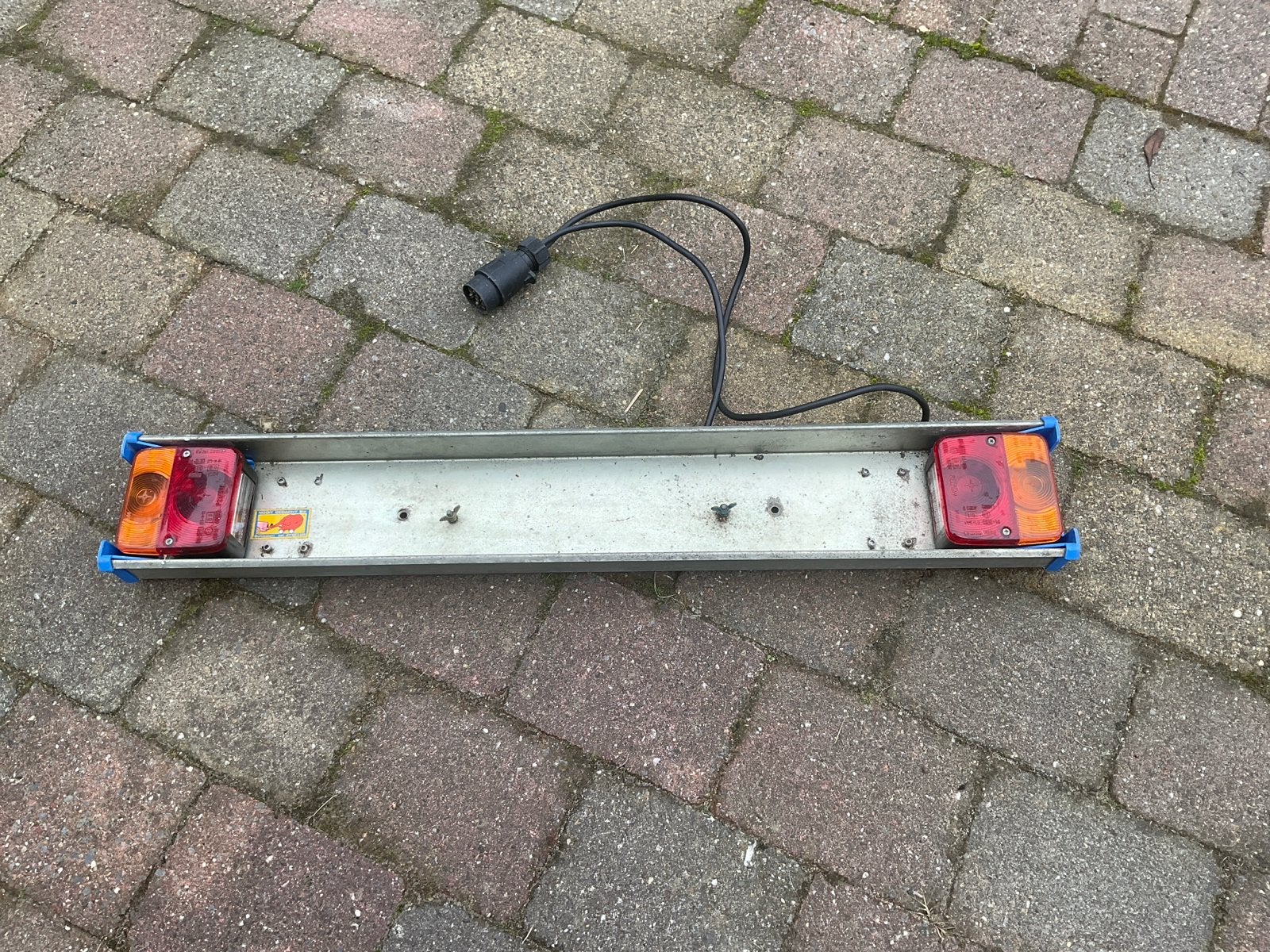 Verlichtingsbalk fietsen / aanhanger met 7-polige stekker, Ophalen of Verzenden, Gebruikt, Fietsendrager-accessoire
