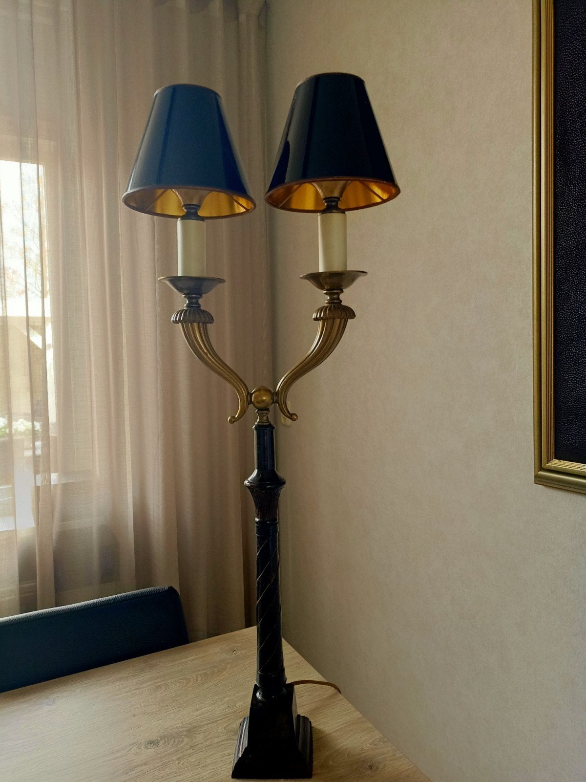 mooie staande klassieke lamp, Ophalen of Verzenden