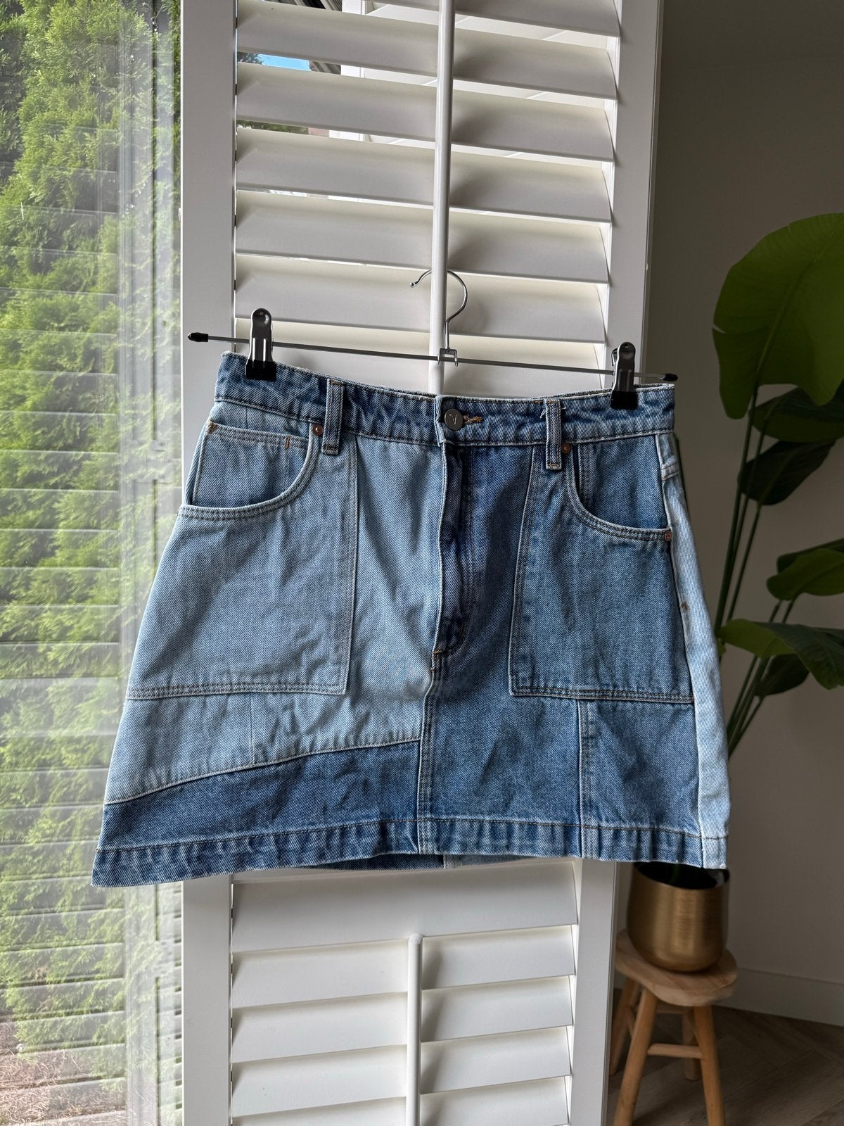 Abrand Jeans spijkerrok - Maat S, Kleding | Dames, Blauw, Ophalen of Verzenden, Zo goed als nieuw, Maat 36 (S)